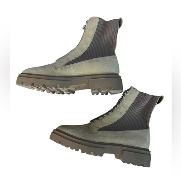 NWOT Women's Steven by Steve Madden Aliyah Front-Zip Boots – Sz 8.5 - Picture 4 of 7